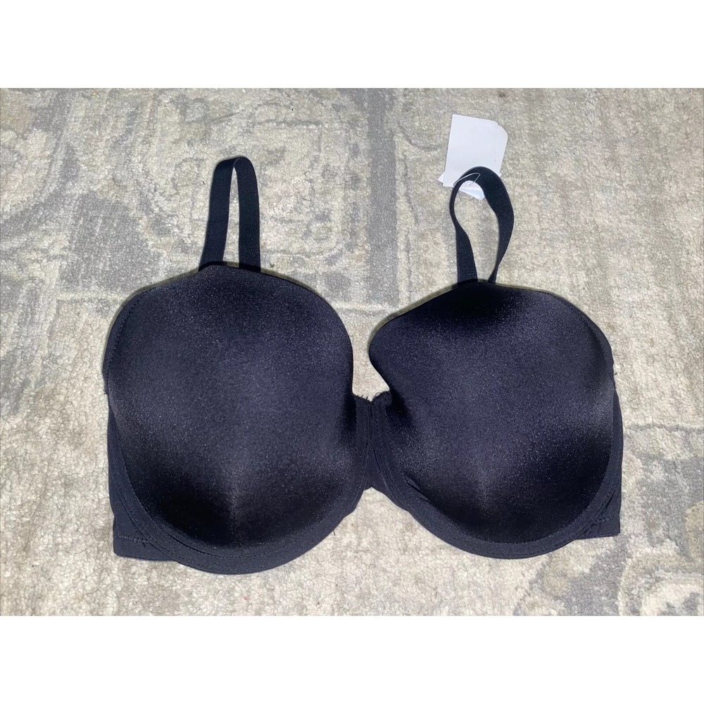 Dorina Michelle‎ T Shirt Black Bra Size 36DD Padded Underwire New